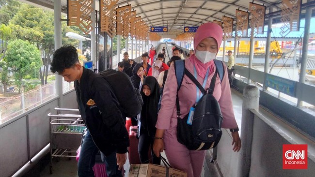 Puncak arus mudik di Pelabuhan Bakauheni, Lampung, diperkirakan terjadi pada H-3 Lebaran tahun ini.