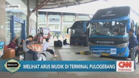 VIDEO: Melihat Arus Mudik di Terminal Pulo Gebang