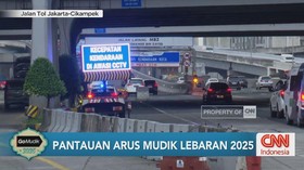 VIDEO: Pantauan Arus Mudik Lebaran 2025