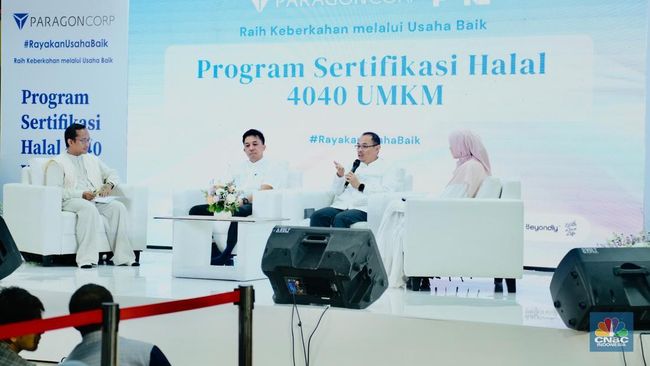 Mantap! ParagonCorp Beri Sertifikasi Halal dan Pelatihan ke UMKM