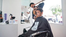 Serambi MyPertamina Sedia Fasilitas Barbershop Gratis