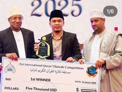 Alhamdulillah! Qari Asal Binjai Juara Kompetisi Al-Quran Internasional di Tanzania