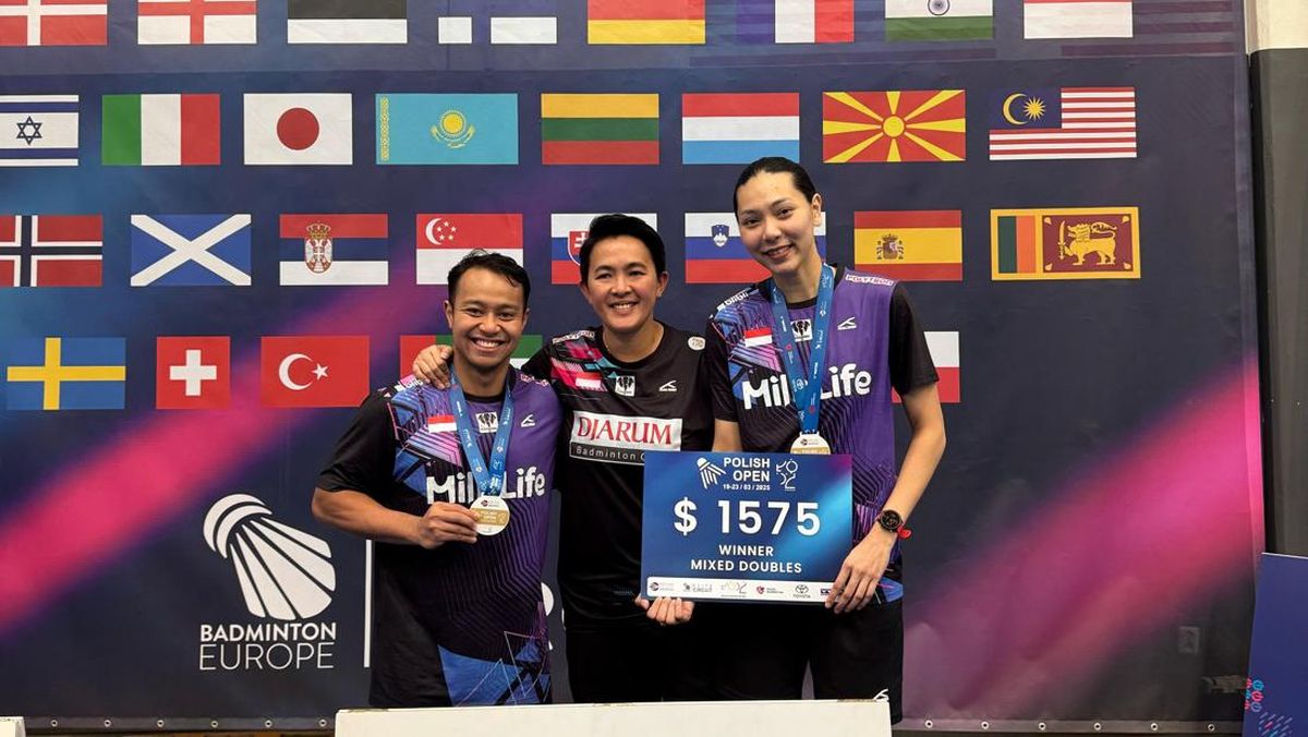 Rehan/Gloria Catat Hasil Fantastis di Tur Eropa: 1 Juara, 2 Runner Up