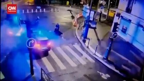 VIDEO: Detik-detik Pengejaran Polisi Berujung Tabrakan di Paris