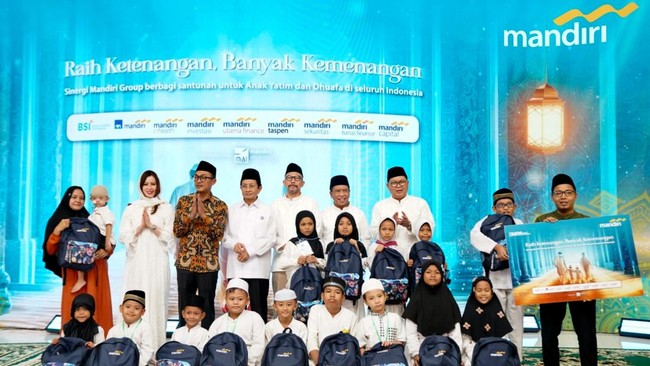 Dirut Bank Mandiri, Darmawan Junaidi menegaskan, Bank Mandiri sebagai agen pembangunan berkomitmen terus menghadirkan nilai-nilai sosial dalam setiap inisiatif.