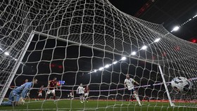 FOTO: Inggris Bantai Latvia, Magis Tuchel Bekerja di Wembley