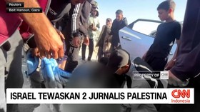 VIDEO: Israel Tewaskan 2 Jurnalis Palestina