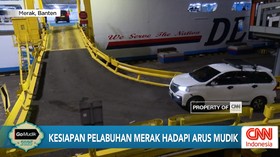 VIDEO: Menteri Perhubungan Tinjau Kesiapan Mudik di Pelabuhan Merak