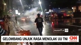 VIDEO: Gelombang Unjuk Rasa Menolak UU TNI
