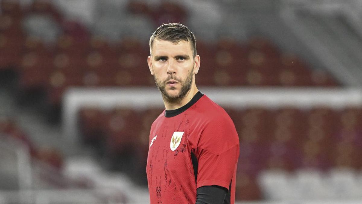 Maarten Paes Sedih Absen Bela Timnas Indonesia di September
