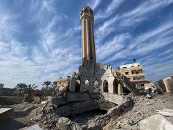 4 Masjid Bersejarah di Gaza, Palestina Hancur Lebur Akibat Serangan Israel