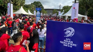Berita Olahraga Terkini CNN Sport : Tiket Timnas Indonesia vs China <i>Sold Out</i> Tanpa Tersisa