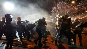 1.113 Pedemo Ditangkap Buntut Unjuk Rasa Penahanan Wali Kota Istanbul