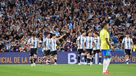 Hasil Kualifikasi Piala Dunia: Tanpa Messi, Argentina Hajar Brasil 4-1
