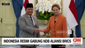 VIDEO: Prabowo: Indonesia Resmi Gabung New Development Bank