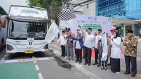 Baznas Hadirkan Mudik Bahagia, Antarkan 850 Ibnu Sabil Pulang Kampung