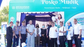 Posko Mudik BPJS Kesehatan 2025 Bantu Jaga Kondisi Tubuh Pemudik