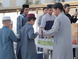 Mahasiswa Indonesia di Libya Gelar Farhat As-Shaim, Bagikan Takjil Gratis