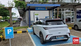 Tansaksi SPKLU di Lampung Melonjak 502 Persen