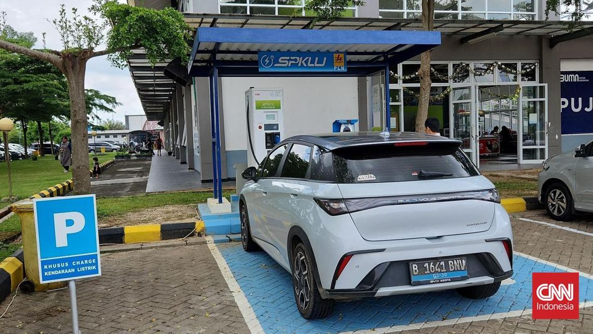 Tansaksi SPKLU di Lampung Melonjak 502 Persen