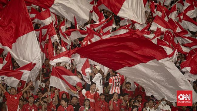 Artis girang Timnas Indonesia menang atas Bahrain 1-0 dalam pertandingan kualifikasi Piala Dunia 2026 di SUGBK, Selasa (25/3).