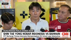 VIDEO: Shin Tae Yong Nobar Indonesia Vs Bahrain