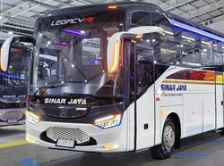 PO Sinar Jaya Luncurkan Bus Baru, Pakai Bodi Laksana dan Sasis Mercy