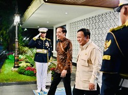 Anggrek Ungu dari Prabowo untuk Jokowi yang Ulang Tahun