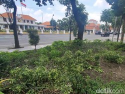 Taman Apsari Rusak Parah Buntut Demo Tolak UU TNI, Kerugian Rp 29 Juta