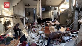 VIDEO: Israel Serang Rumah Warga Sipil di Gaza, 23 Tewas