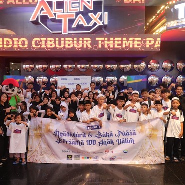 TRANS7 Ajak Ngabuburit & Buka Bersama 100 Anak Yatim