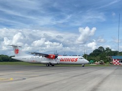 Wings Air Rute Maumere, Ende, Larantuka Batal Terbang Akibat Erupsi Lewotobi