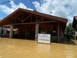 Banjir Terjang 9 Kampung di Berau Kaltim, 2 Lansia Tewas