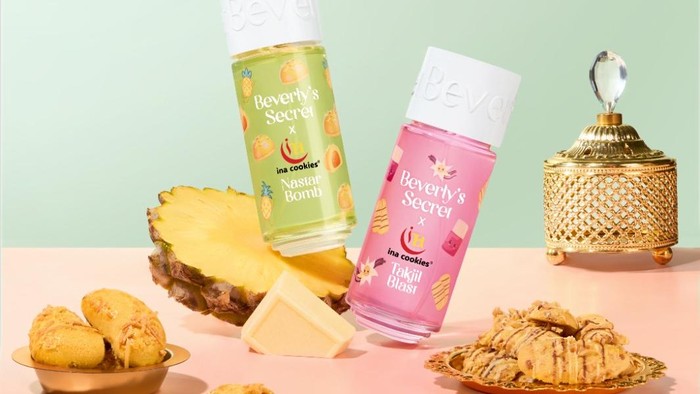 Kolaborasi Beverly's Secret dan Ina Cookies Hadirkan Parfum dengan Aroma Kue Lebaran