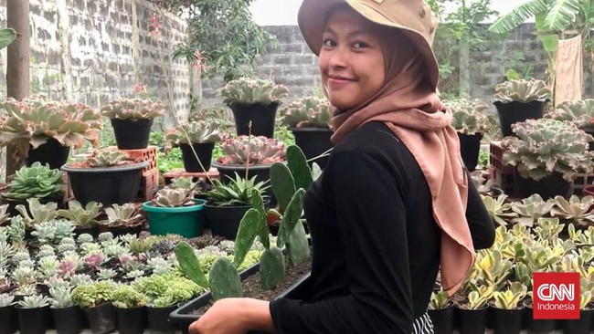 Sono Kaktus, UMKM di Cicalengka, Kabupaten Bandung, Jawa Barat berjuang melawan kemiskinan dengan menjual produknya melalui marketplace dan media sosial.