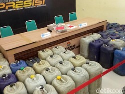 Pria Gorontalo Selewengkan BBM Ditangkap, 5 Ribu Liter Pertalite-Solar Disita