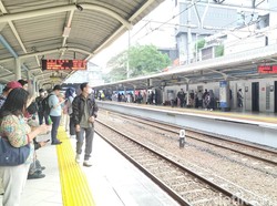 Saat Stasiun Sudirman Dirasakan Begitu Lengang H-4 Lebaran