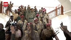 VIDEO: Momen Tentara Sudan Klaim Berhasil Usir RSF dan Rebut Khartoum