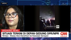 VIDEO: Unjuk Rasa Tolak Pengesahan Undang-Undang TNI