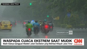 VIDEO: Waspada Cuaca Ekstrem Saat Mudik