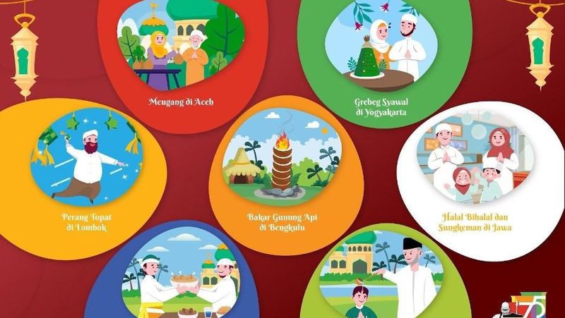 Lebaran menjadi momen penting setelah sebulan penuh puasa. Salah satu tradisi khas Idul Fitri di Indonesia adalah halal bihalal.