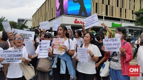 Gerakan Suara Ibu Kecam Kekerasan Aparat ke Massa Aksi Tolak UU TNI