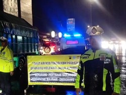 Rob Rendam Pantura Sayung, Pengendara Diimbau Lewat Alternatif