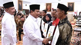 Baznas Salurkan 5 Program Mustahik di Hadapan Presiden Prabowo