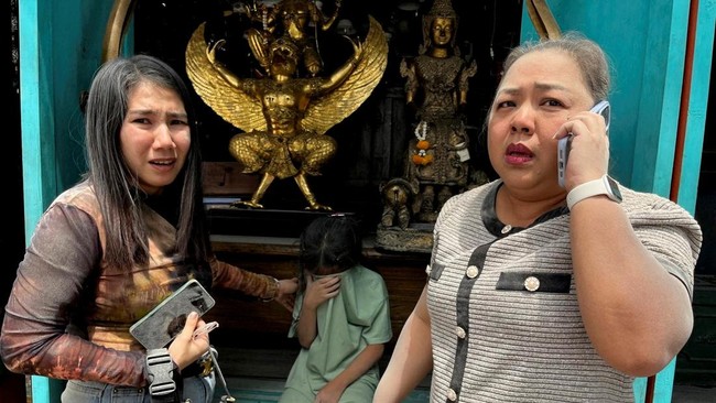 Warga di Bangkok, Thailand, mengeluhkan pemerintah yang dianggap lambat merespons saat gempa kuat terjadi pada Jumat (28/3).