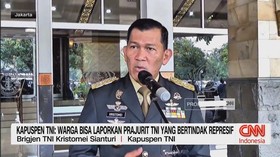 VIDEO: Kapuspen TNI: Warga Bisa Laporkan Prajurit TNI
