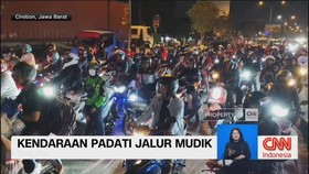 VIDEO: Kendaraan Padati Jalur Mudik