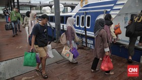 FOTO: Program Mudik Gratis ke Kepulauan Seribu