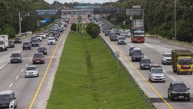 FOTO: Pemberlakuan One Way Tol Trans Jawa