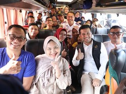 Wagub Emil Berangkatkan 3.120 Pemudik Gratis Pemprov Jatim 2025 di Jakarta